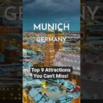 🇩🇪 9 Top Places to Visit in MUNICH | Germany Travel Guide